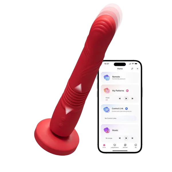 Lovense Gravity App-Controlled Vibrating Masturbator Waterproof