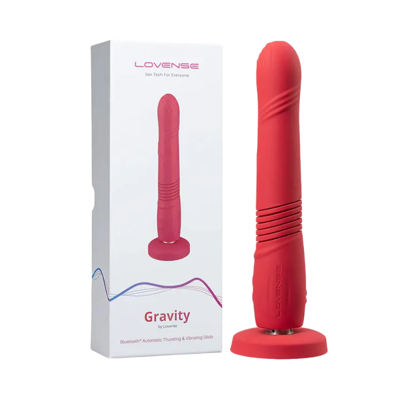 Lovense Gravity Multi-Speed App-Controlled Vibrating Masturbator