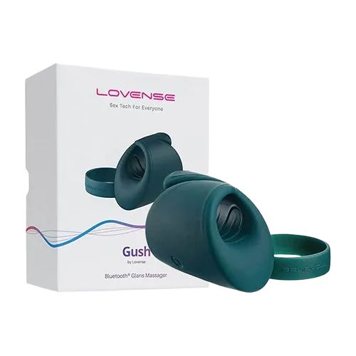Lovense Gush Male Vibrating Ring App Control Pleasure