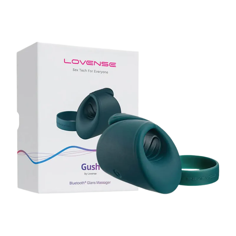 Lovense Gush Pleasure Enhancing Ring Powerful Silicone Male Toy