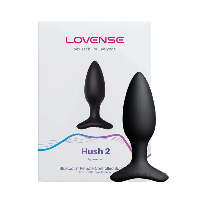 Lovense Hush 2 powerful silent anal egg vibrator