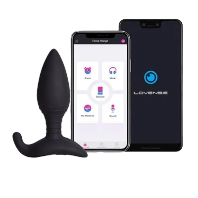 Lovense Hush Remote Control Prostate Massager Silicone