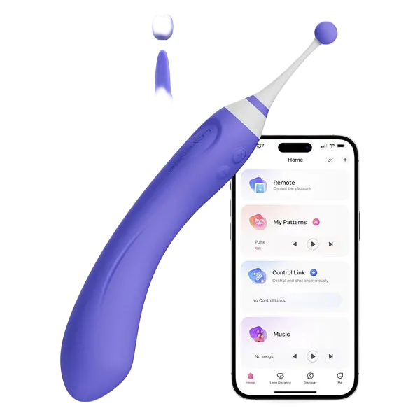 Lovense Hyphy App-Controlled Waterproof Dual-Head Vibrator