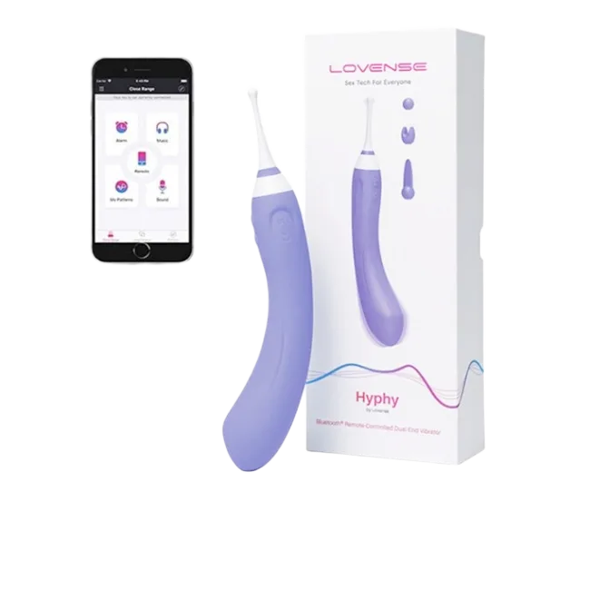 Lovense Hyphy Mini App Controlled Vibrator 10 Modes High Frequency
