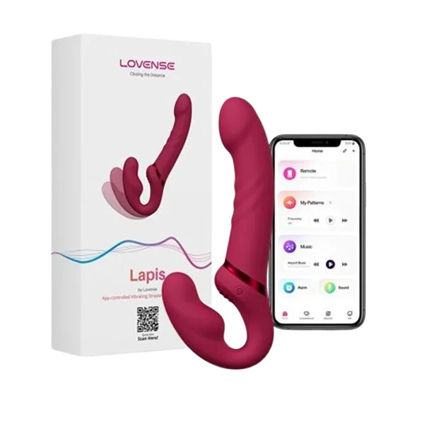 Lovense Lapis Dual Motor Powerful Silicone Vibrator