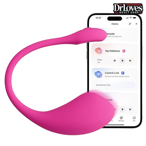 Lovense Lush 2 High-End Vibrating Love Egg Remote App