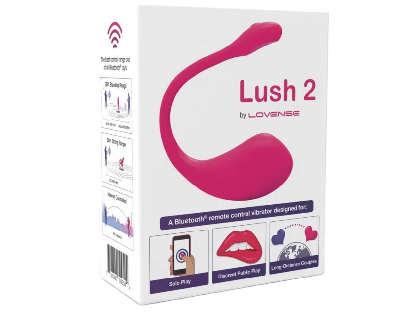 Lovense Lush 2 Remote Controlled Powerful Egg Vibrator