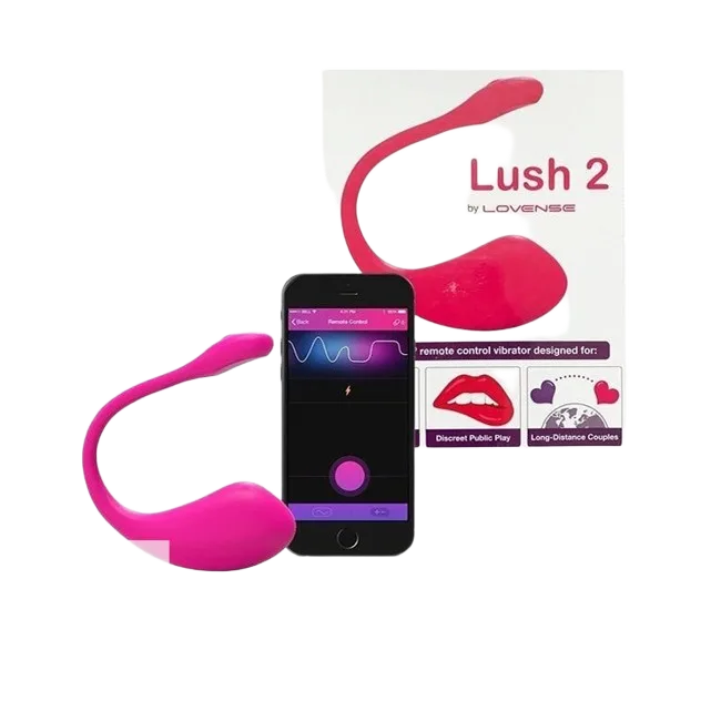 Lovense Lush 2 Smart Remote Vibrating Egg Unlimited Range