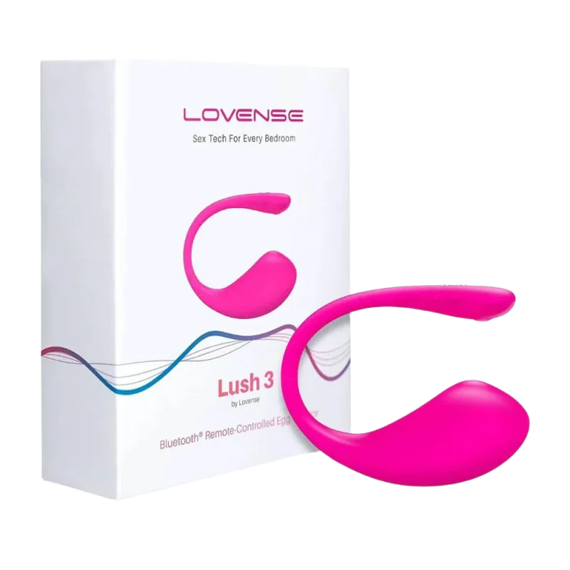 Lovense LUSH 3 wireless vibrating egg ergonomic G-spot stimulator