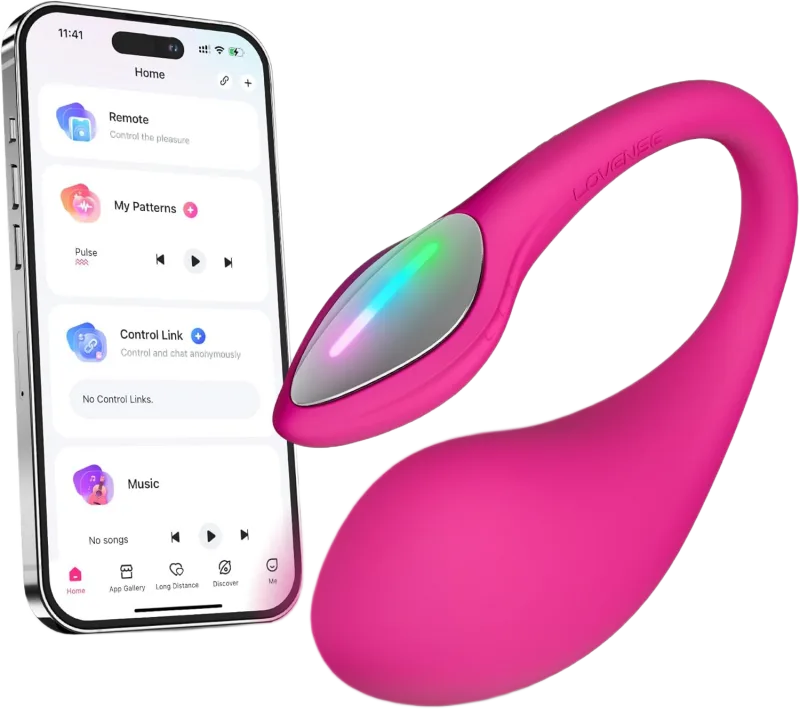 Lovense Lush 4 Advanced Remote Control Bluetooth Egg