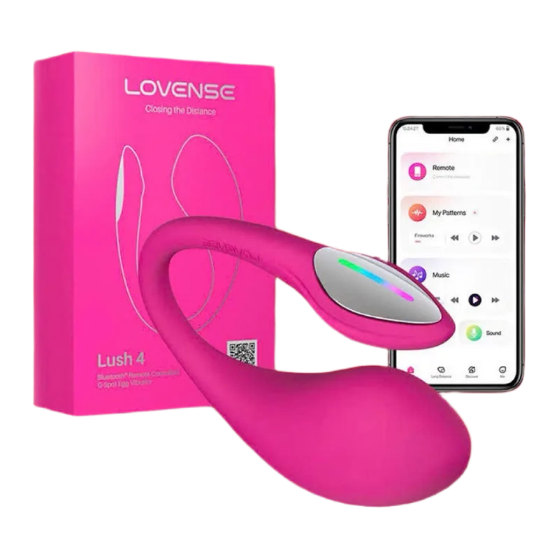 Lovense Lush 4 App Controlled G-Spot Vibrator