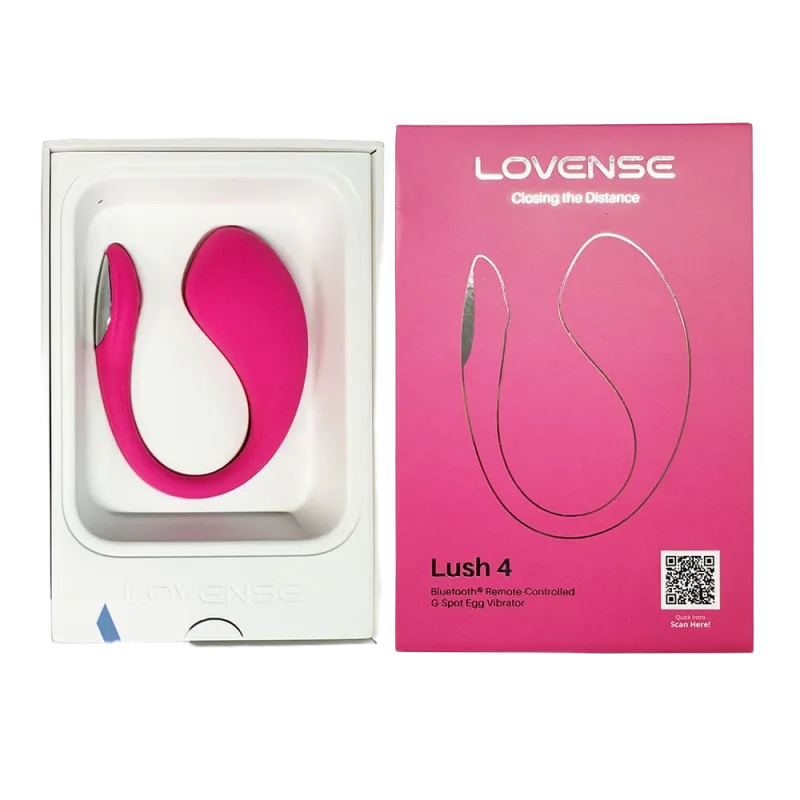 Lovense Lush 4 App-Controlled Remote Vibrating Egg USA
