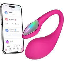 Lovense Lush 4 Remote Control Bluetooth Wearable Egg Vibrator