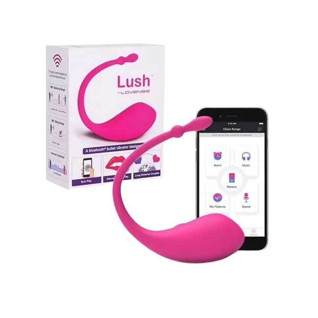 Lovense Lush Premium App-Controlled Remote Vibrating Egg