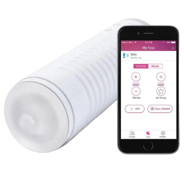 LOVENSE MAX 2 automatic male masturbator with heating