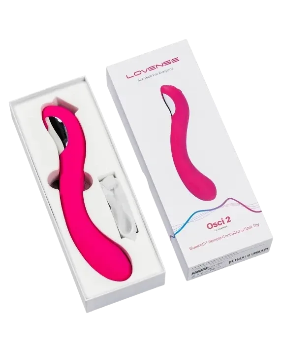 Lovense Osci 2 App-Controlled Waterproof Wearable Toy