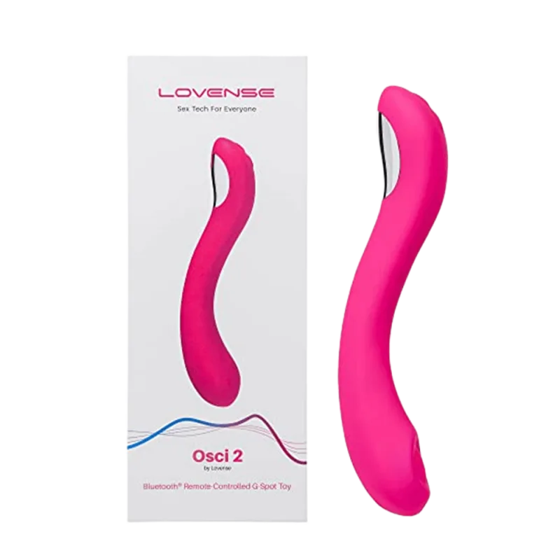 Lovense Osci 2 G-Spot Vibrator Smart App Control Massage