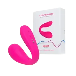 Lovense Quake app-controlled dual vibrating egg, remote play