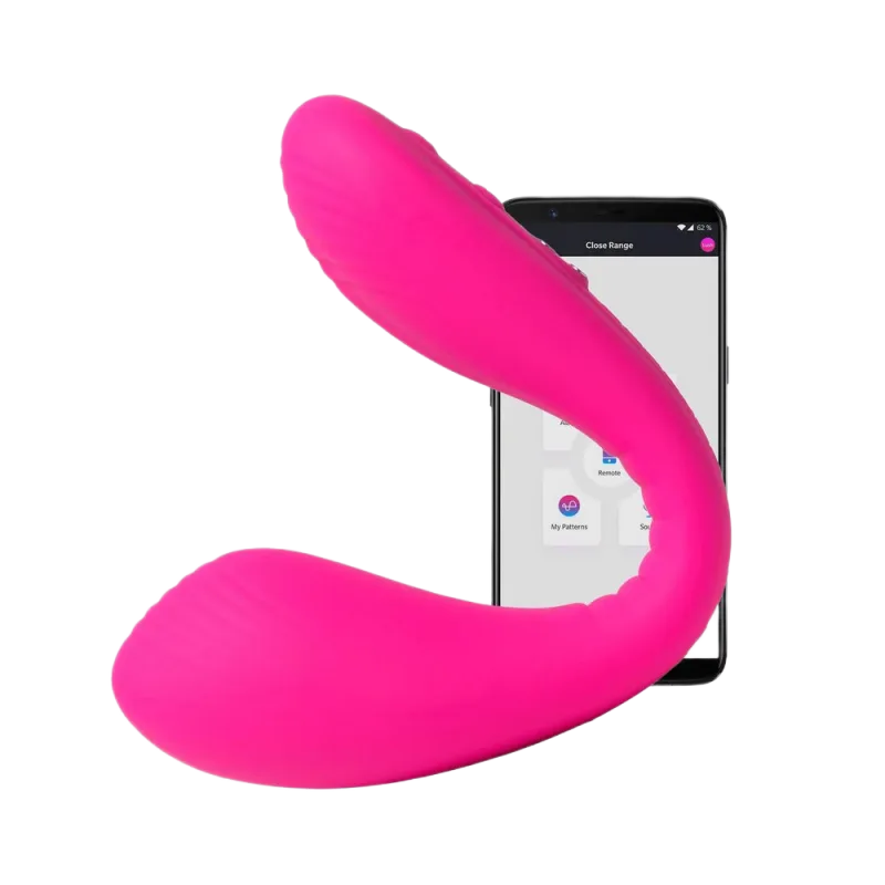 Lovense Quake Dual Vibrator G-Spot Ultra Smart Phone Remote