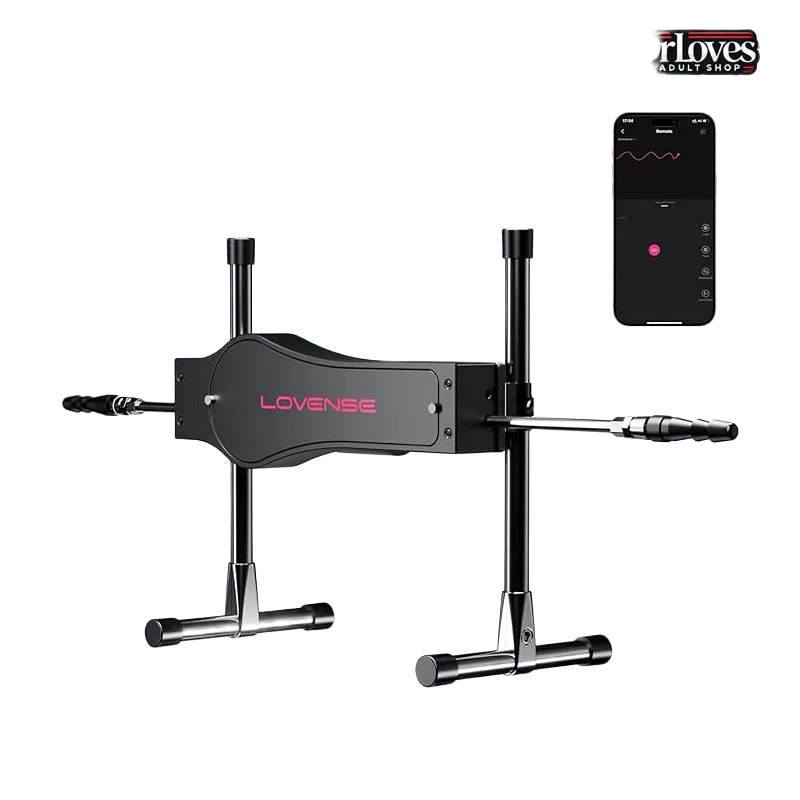 Lovense Sex Machine 2-Head App Controlled Waterproof