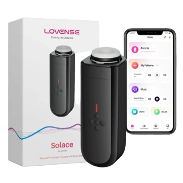 Lovense Solace High-Tech App-Controlled Heated Male Masturbator