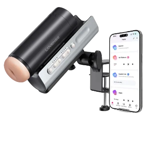 Lovense Solace Pro Automatic Male Masturbator App Connected Toy