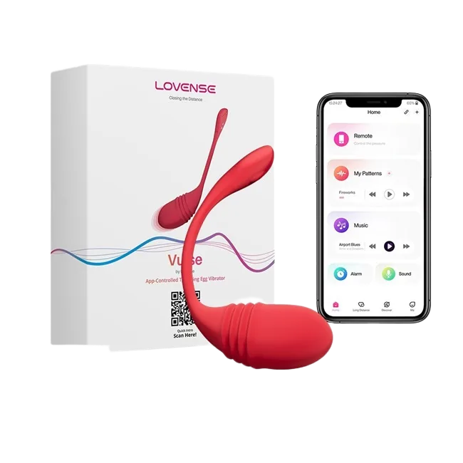 Lovense Vulse App-Controlled Waterproof G Spot Vibrator