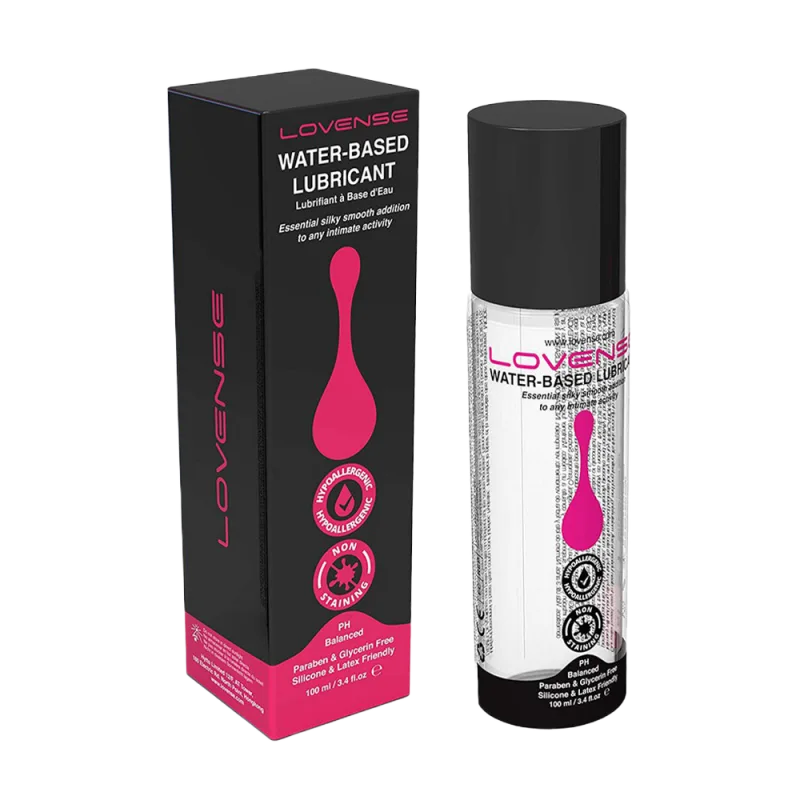 Lovense Water Based Lubricant 100ml Natural Safe Smooth