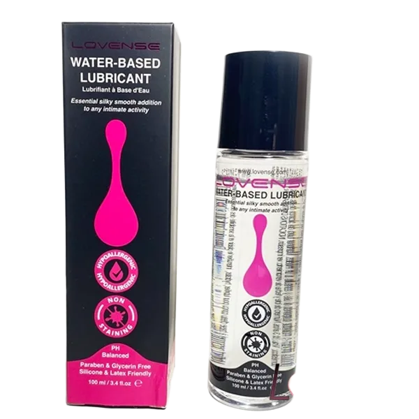 Lovense Water Based Lubricant Premium 100ml Safe for Anal Use