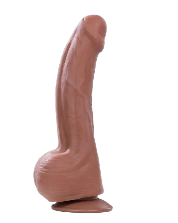 Lovetoy 11.5" Dual Layer Realistic Sliding Skin Dildo