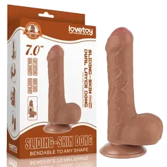 Lovetoy 2-Layer Soft Wall Mounted Realistic Dildo 2024