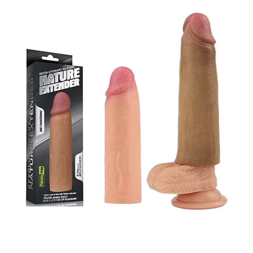 Lovetoy 3cm Silicone Realistic Penis Enhancer Sleeve
