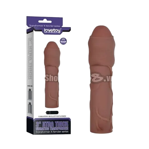 Lovetoy 6cm Soft Vibration Penis Sleeve Best Seller