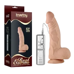 Lovetoy 9 Inch Realistic Dildo Masturbation Pleasure Device