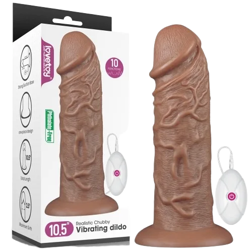 Lovetoy Big Soft Silicone Wall Mounted Realistic Ribbed Vibrator