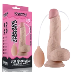 Lovetoy Cumming Silicone Realistic G-Spot Vibrating Dildo