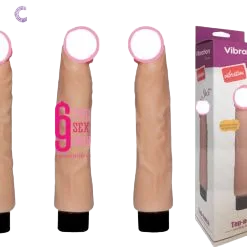 Lovetoy DV 33 Handheld Silicone Vibrating Dildo Female Sexual Aid