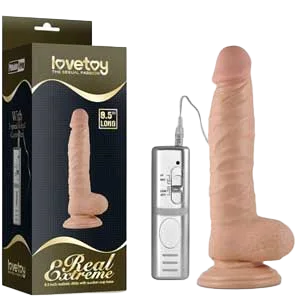 Lovetoy DV59A Wall Mounted Vibrating Realistic Dildo