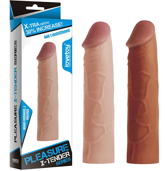 Lovetoy Extension Condom - 19cm Silicone for Bigger & Longer