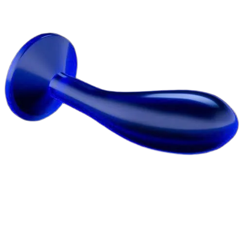 Lovetoy Flawless Clear Blue 6in Prostate Massage Plug