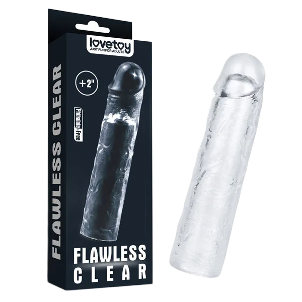 Lovetoy Flawless Clear Penis Sleeve Delay Premature Ejaculation