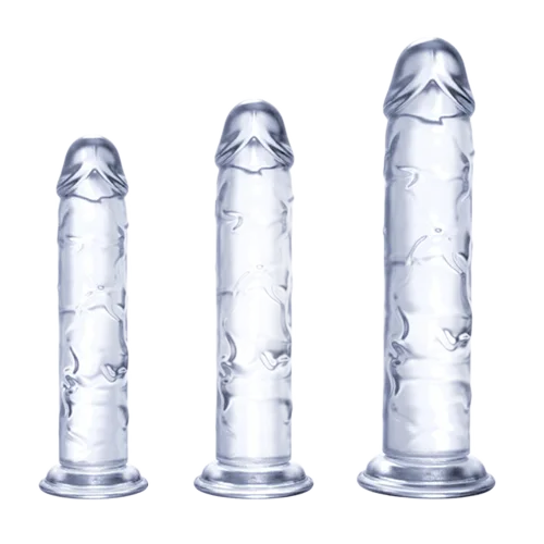 Lovetoy Flawless Clear Realistic Soft Medical Silicone Dildo