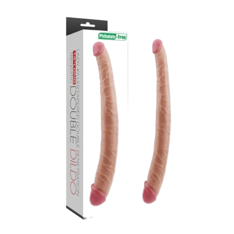 Lovetoy Giant Double Ended Silicone Dildo Huge Size Realistic Feel