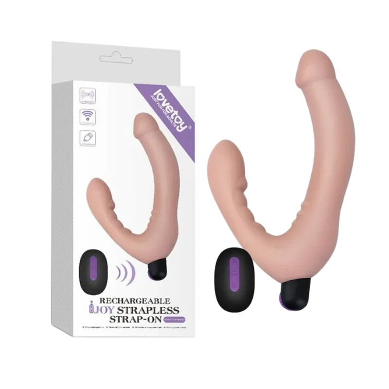 Lovetoy IJOY Double-Ended Rechargeable Vibrating Dildo