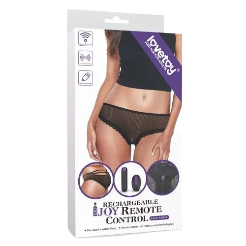 Lovetoy IJOY Rechargeable Remote Control Lace Panty Egg