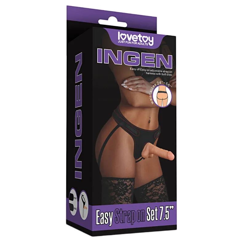 Lovetoy Ingen Adjustable Polyester Male Strap-On Harness