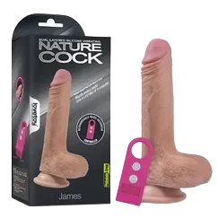 Lovetoy James Wall-Mounted Dual-layer Silicone Soft Realistic Sex Toy