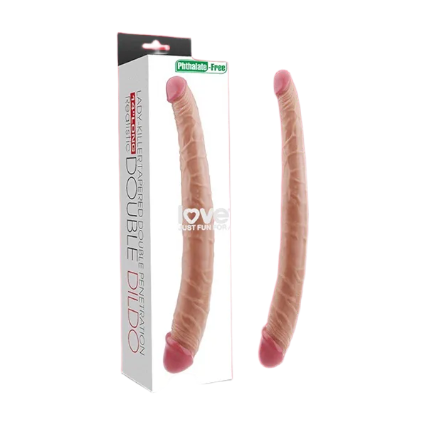 Lovetoy King Size 14 Inch Double-Ended Silicone Dildo Couples Toy