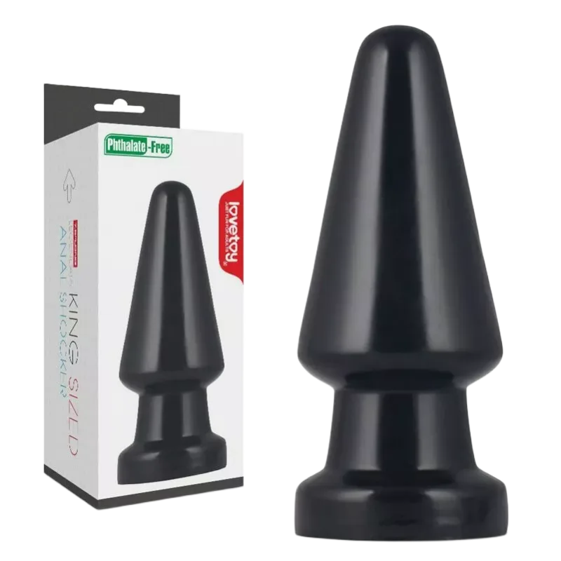 Lovetoy Large Anal Plug PVC Comfortable Experience