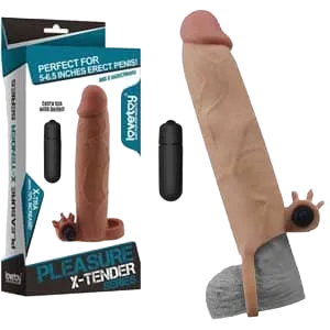Lovetoy Large Penis Sleeve Extend Size Durable Silicone